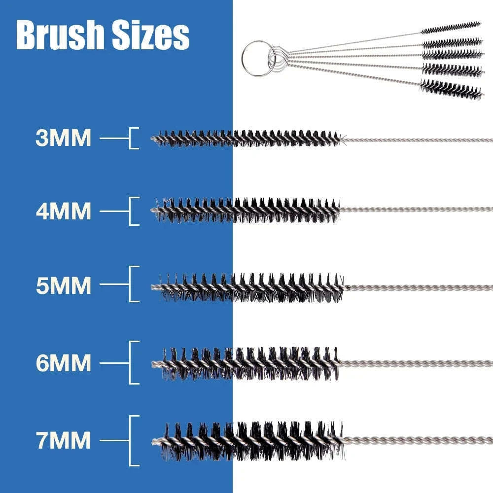 Airbrush Spray Gun Nozzle Cleaning Kit for Precision Care-B STYLE