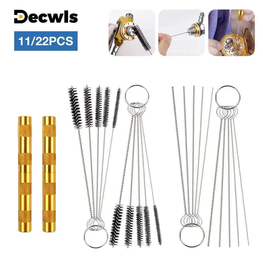 Airbrush Spray Gun Nozzle Cleaning Kit for Precision Care-B STYLE