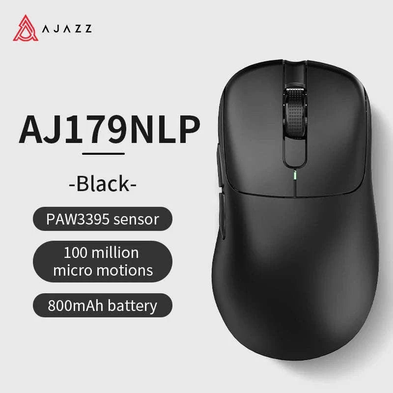AJAZZ AJ179 PRO Ergonomic Wireless Gaming Mouse-AJ179P MC-Black