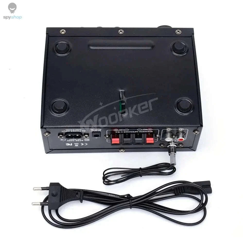 AK45 HiFi Bluetooth Amplifier with Multi-Input Stereo Sound-UK Plug