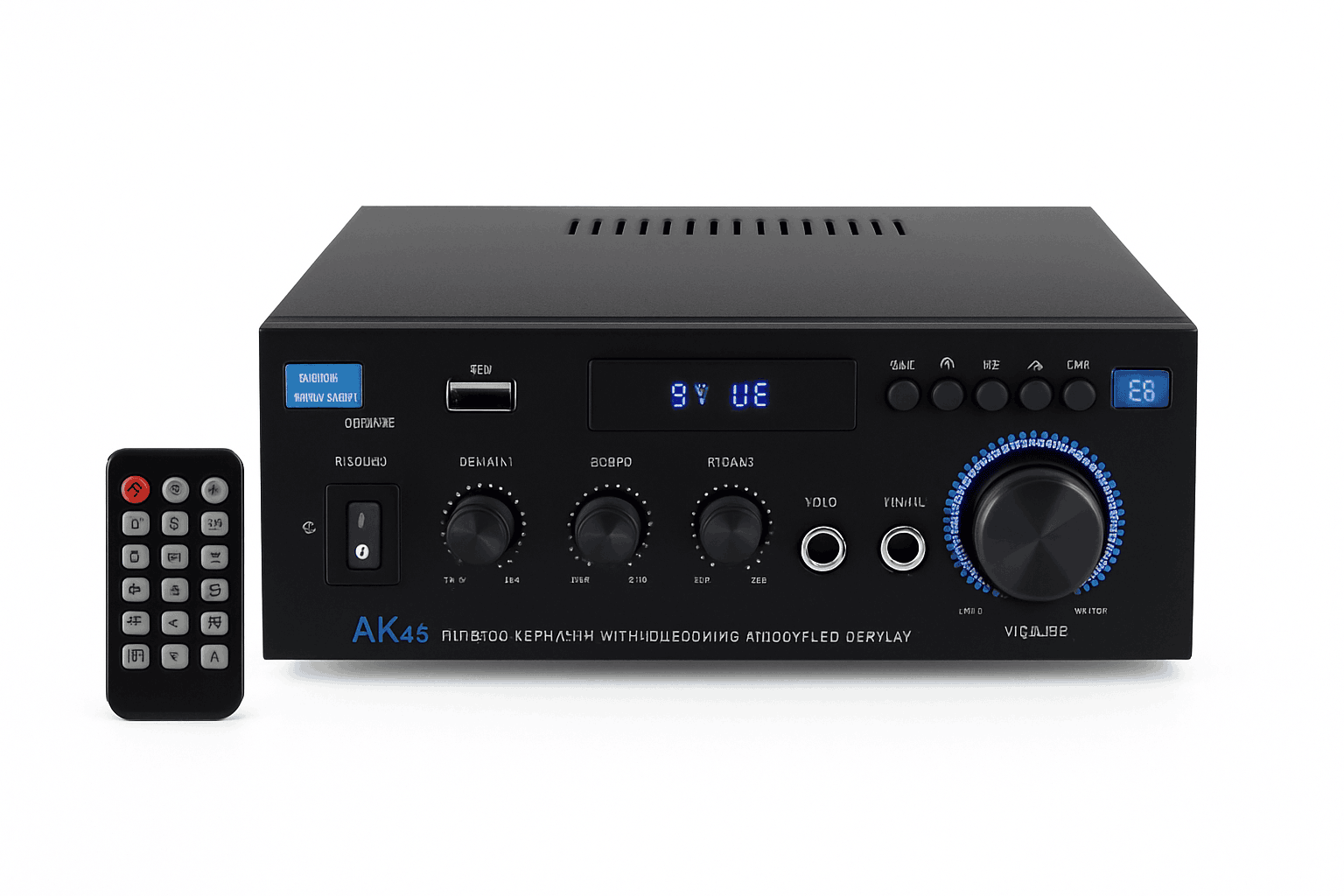 AK45 HiFi Bluetooth Audio Amplifier for Home and Car Sound-Default Title