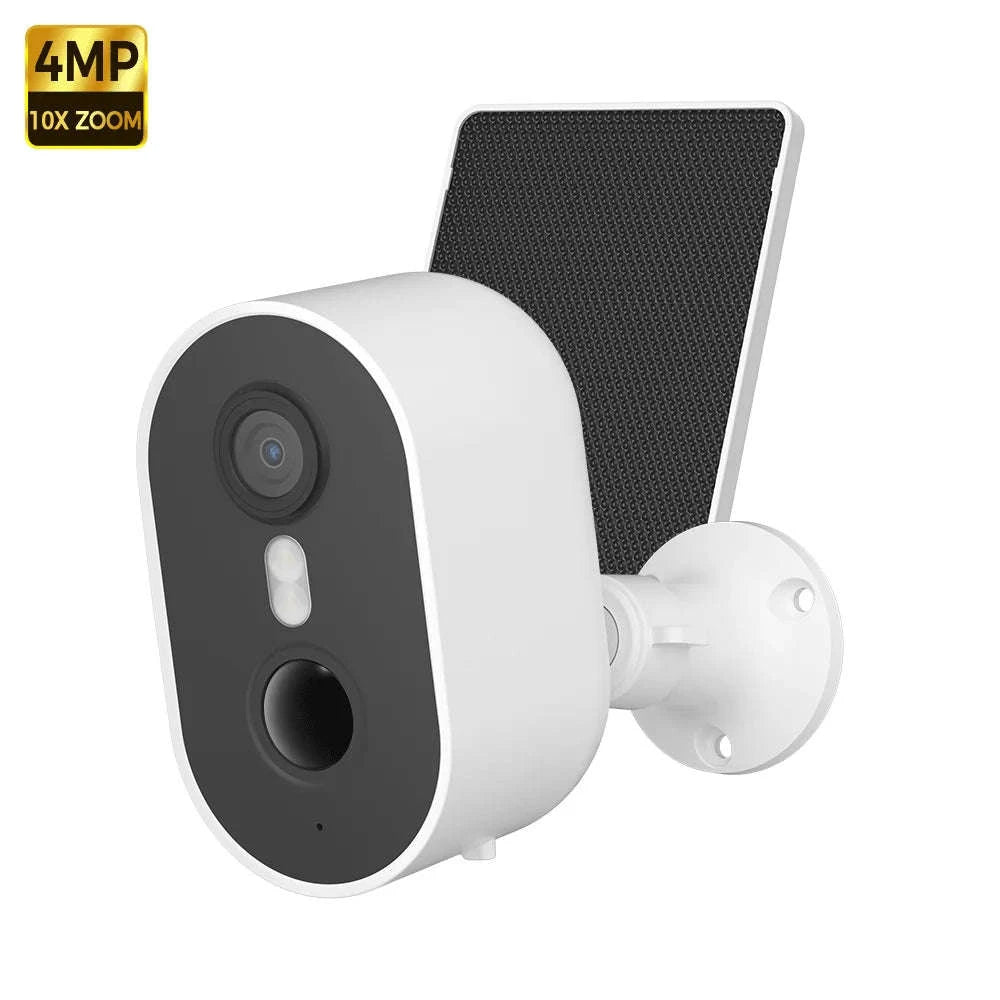 Alevio Outdoor Solar Wireless Security Camera 4MP IP67-Black n 64G / CHINA