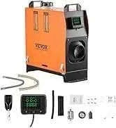All-in-One Diesel Air Heater with Remote Control for RV Truck Van-Default Title