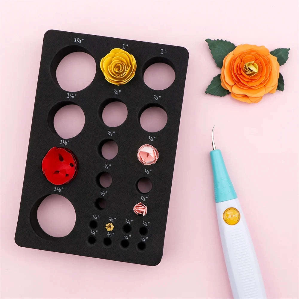 All-in-One Paper Flower Sculpting Tool Kit with 7 Interchangeable Tips-1 / United States