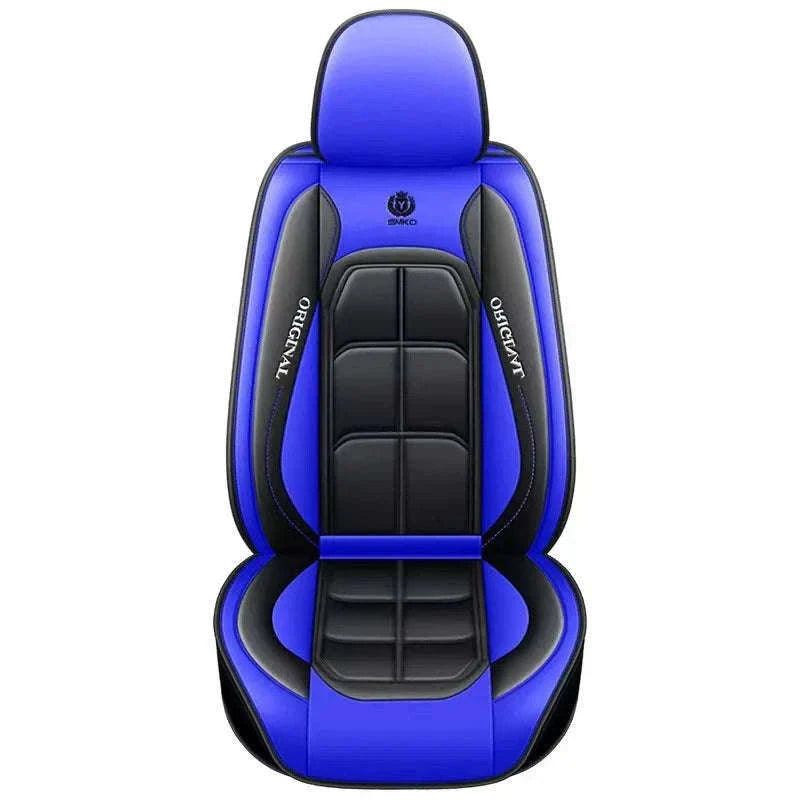 All-Inclusive Leather Car Seat Cover-red 1pcs / China Mainland