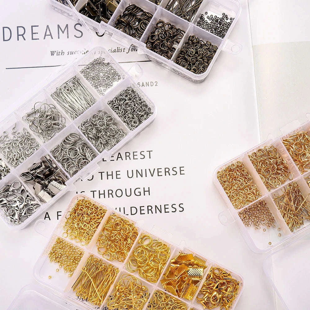 Alloy Jewelry Findings Set for DIY Repairs-Bronze / CHINA