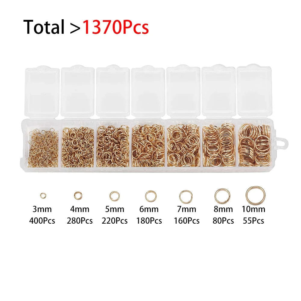 Alloy Jewelry Findings Set for DIY Repairs-Bronze / CHINA