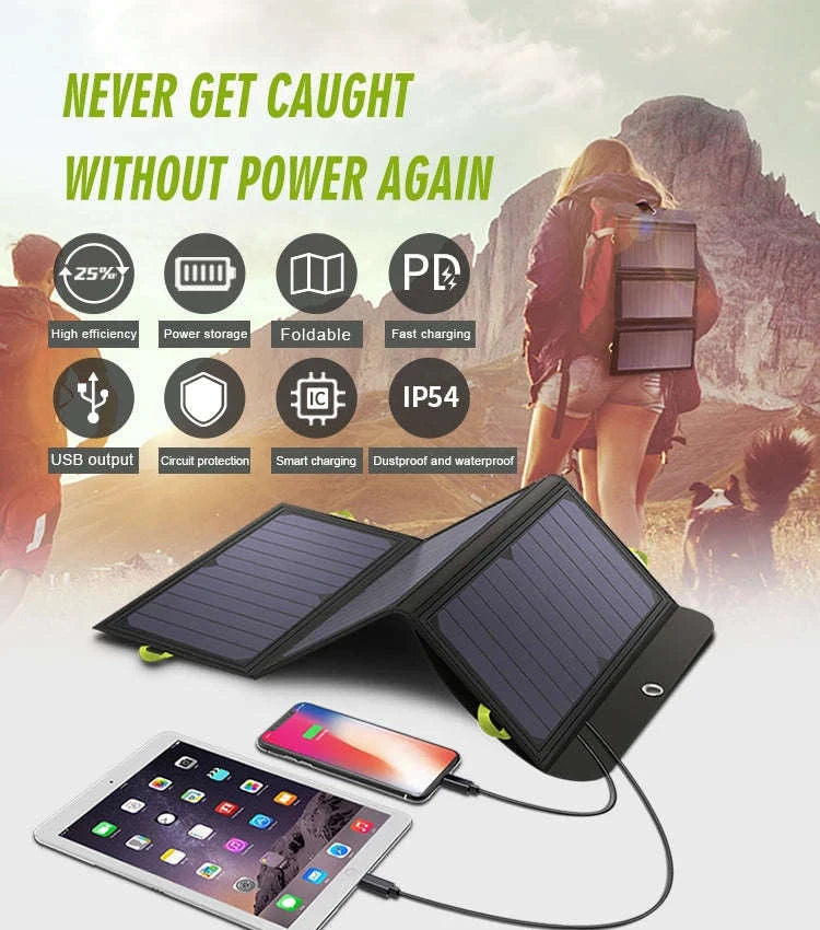 ALLPOWERS Foldable Solar Panel Charger with Battery 21W-5V10W / UNITED KINGDOM