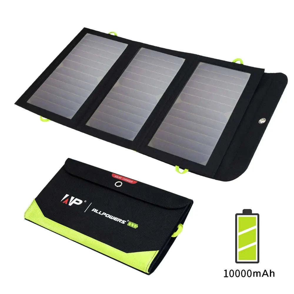 ALLPOWERS Foldable Solar Panel Charger with Battery 21W-5V10W / UNITED KINGDOM