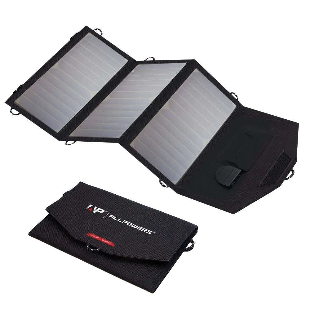 ALLPOWERS Foldable Solar Panel Charger with Battery 21W-5V10W / UNITED KINGDOM