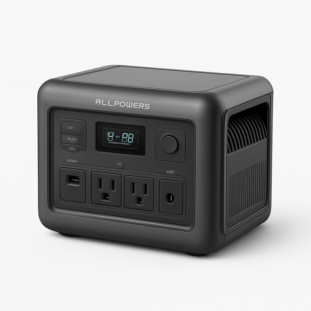 ALLPOWERS R1500 kannettava virtalähde koti- ja verkkovieraskäyttöön