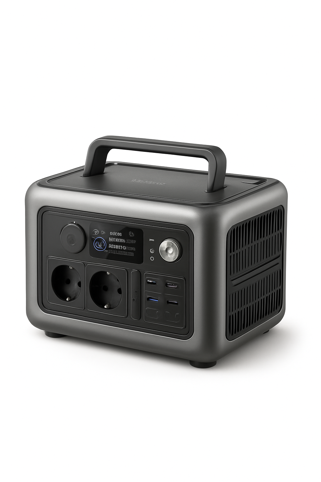 Portable Power Station 600W 299Wh LiFePO4 Solar Generator