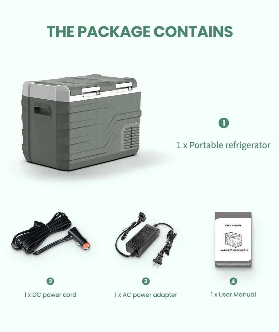 Alpicool NLS Portable Car Refrigerator Freezer 20L/30L/40L-20L / United Kingdom