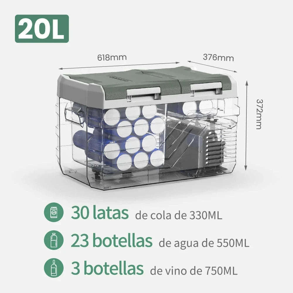Alpicool NLS Portable Car Refrigerator Freezer 20L/30L/40L-20L / United Kingdom
