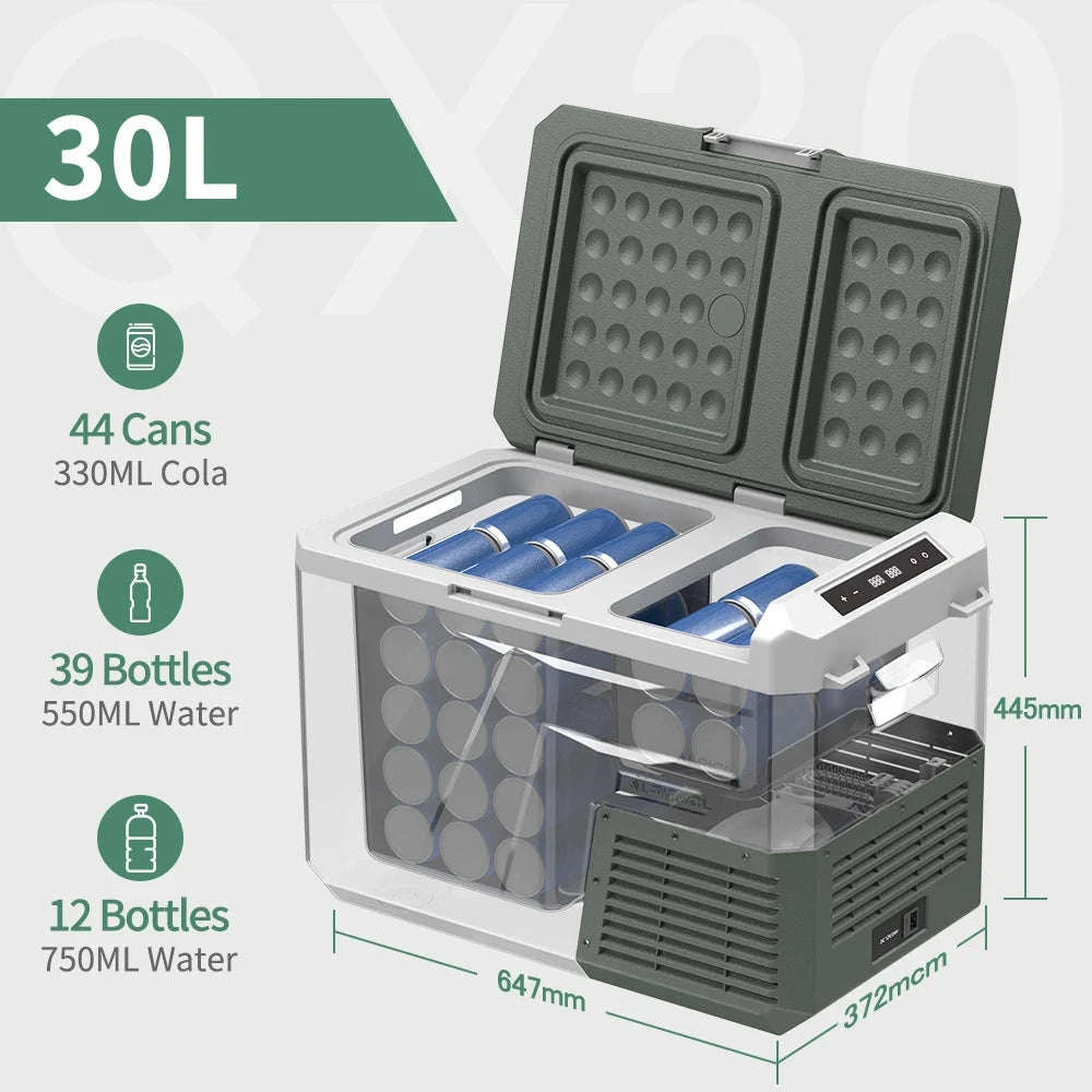 Alpicool QX Portable Car Refrigerator Freezer, 25L-40L-30L / United Kingdom
