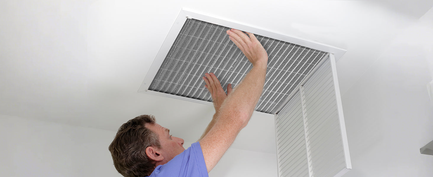 SucceBuy Electrostatic Air Filter Washable & Reusable Aluminum AC/HVAC Furnace Filter MERV 8 Long Lifetime Home or Office
