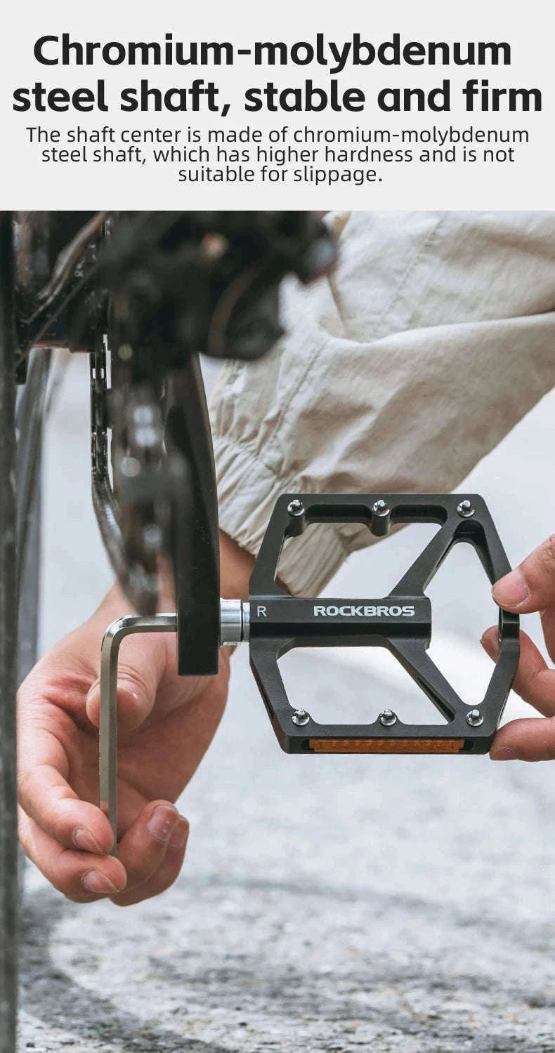 Aluminum Alloy Bicycle Pedals for MTB and Road Riding-37210003004