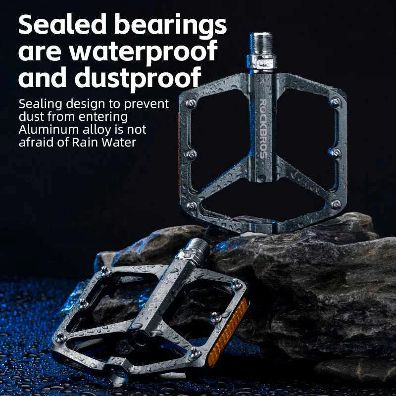 Aluminum Alloy Bicycle Pedals for MTB and Road Riding-37210003004
