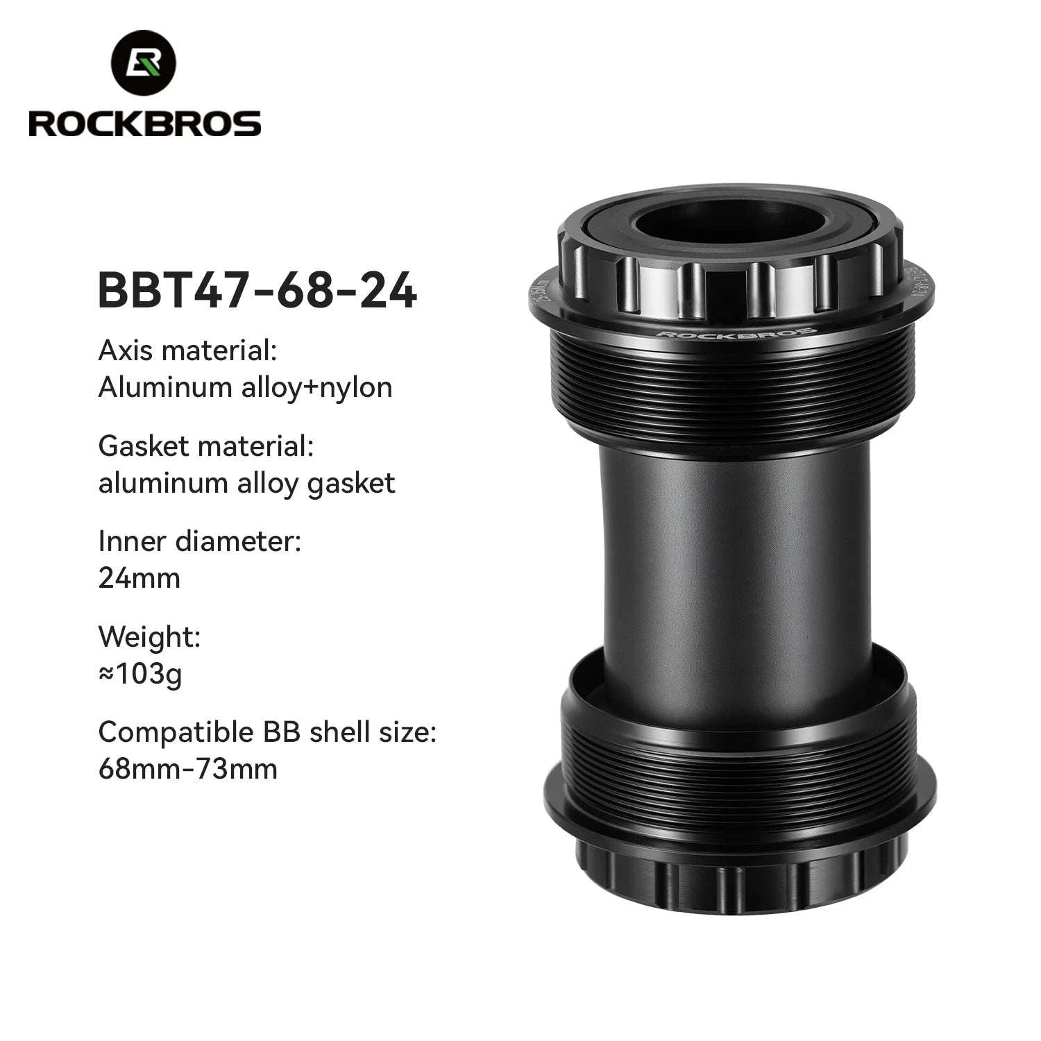 Aluminum Alloy Bike Bottom Bracket Sealed Bearing for MTB Road-BBT47-86-29