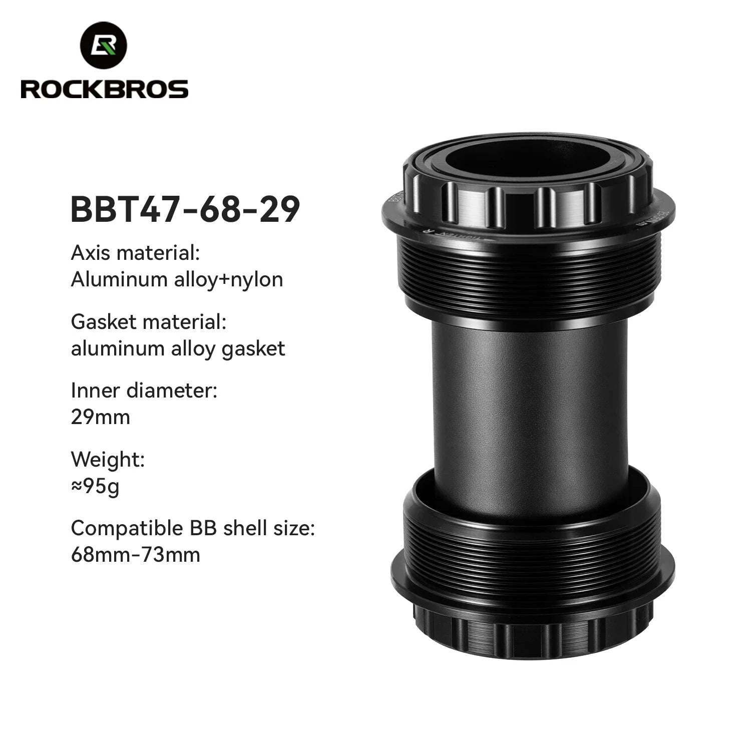 Aluminum Alloy Bike Bottom Bracket Sealed Bearing for MTB Road-BBT47-86-29