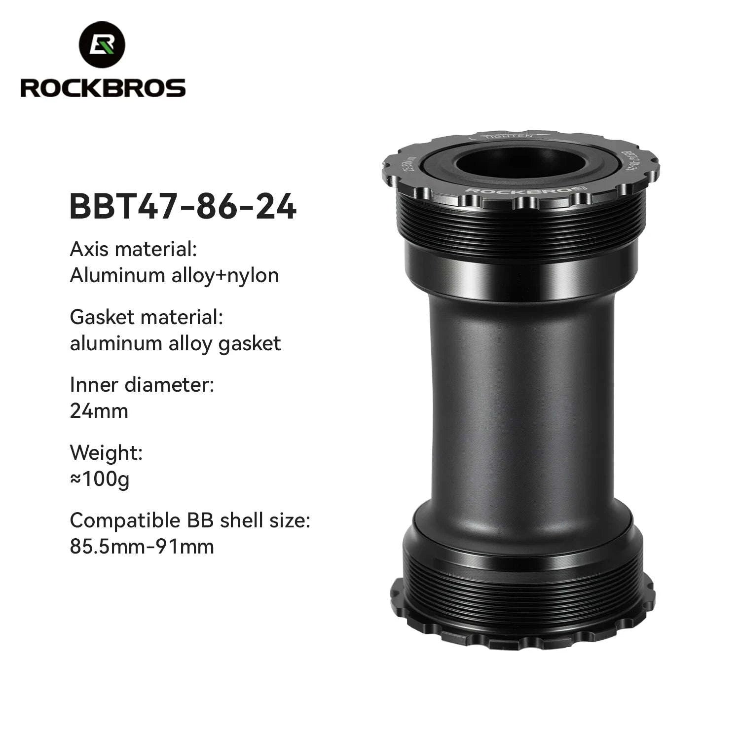 Aluminum Alloy Bike Bottom Bracket Sealed Bearing for MTB Road-BBT47-86-29
