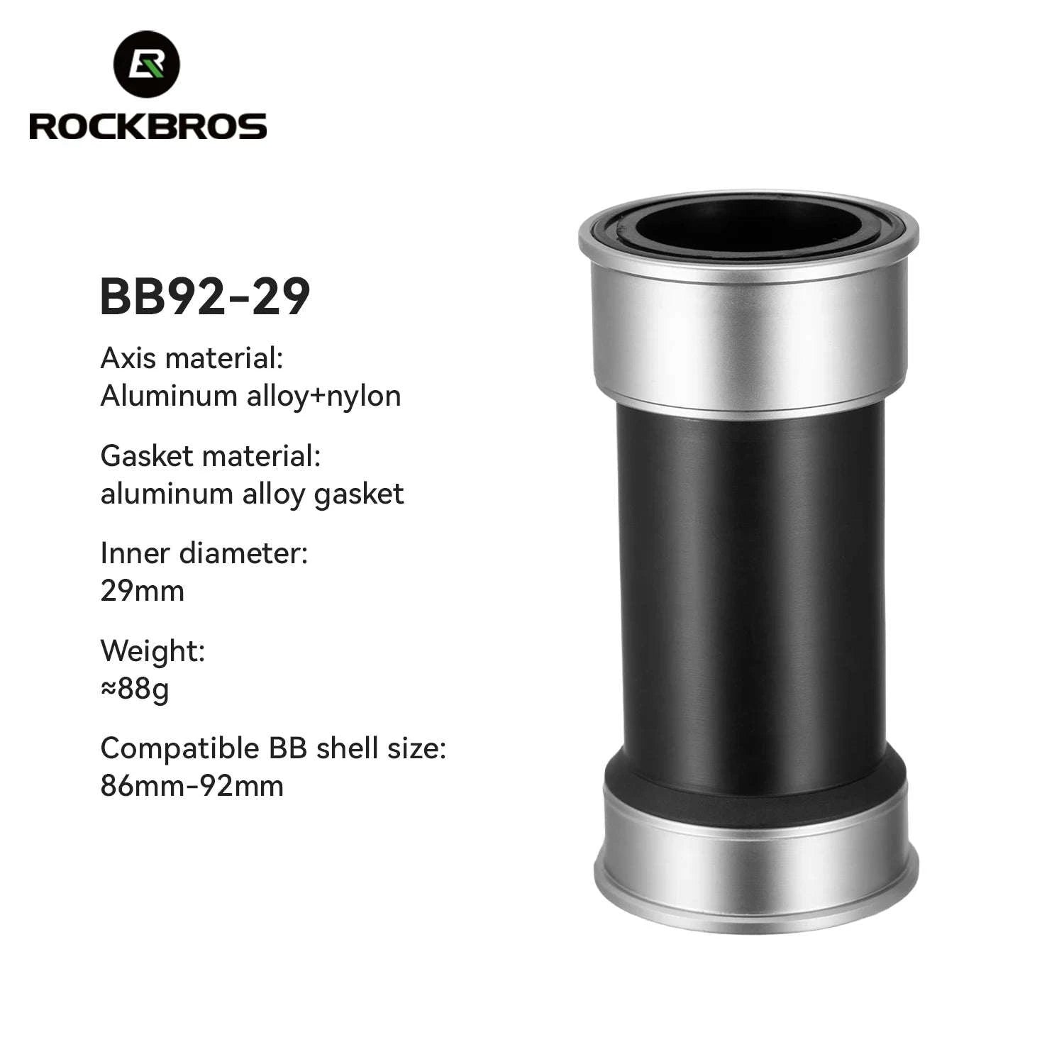 Aluminum Alloy Bike Bottom Bracket Sealed Bearing for MTB Road-BBT47-86-29