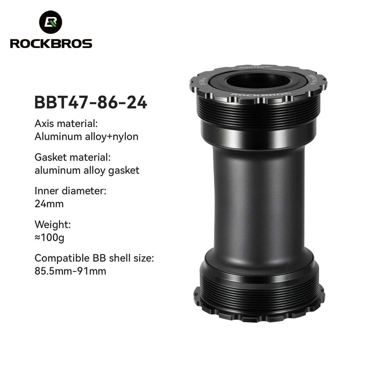 Aluminum Alloy Bike Bottom Bracket Sealed Bearing for MTB Road-BBT47-86-29