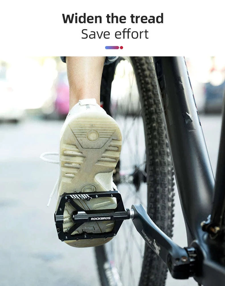 Aluminum Alloy Bike Pedals Anti-Slip Ultralight Sealed Bearing-2018-12BRD
