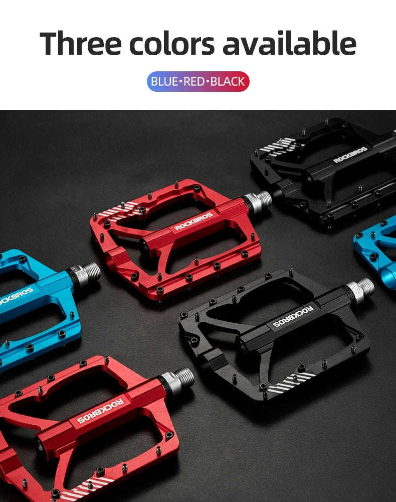 Aluminum Alloy Bike Pedals Anti-Slip Ultralight Sealed Bearing-2018-12BRD