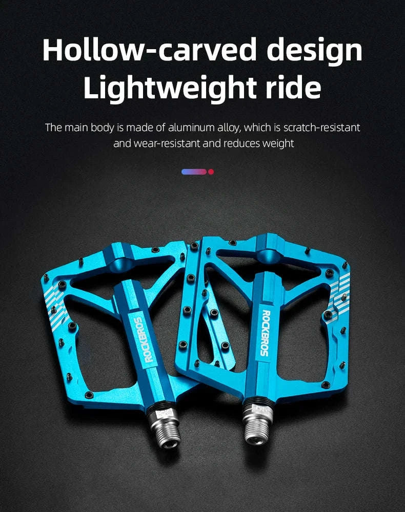 Aluminum Alloy Bike Pedals Anti-Slip Ultralight Sealed Bearing-2018-12BRD