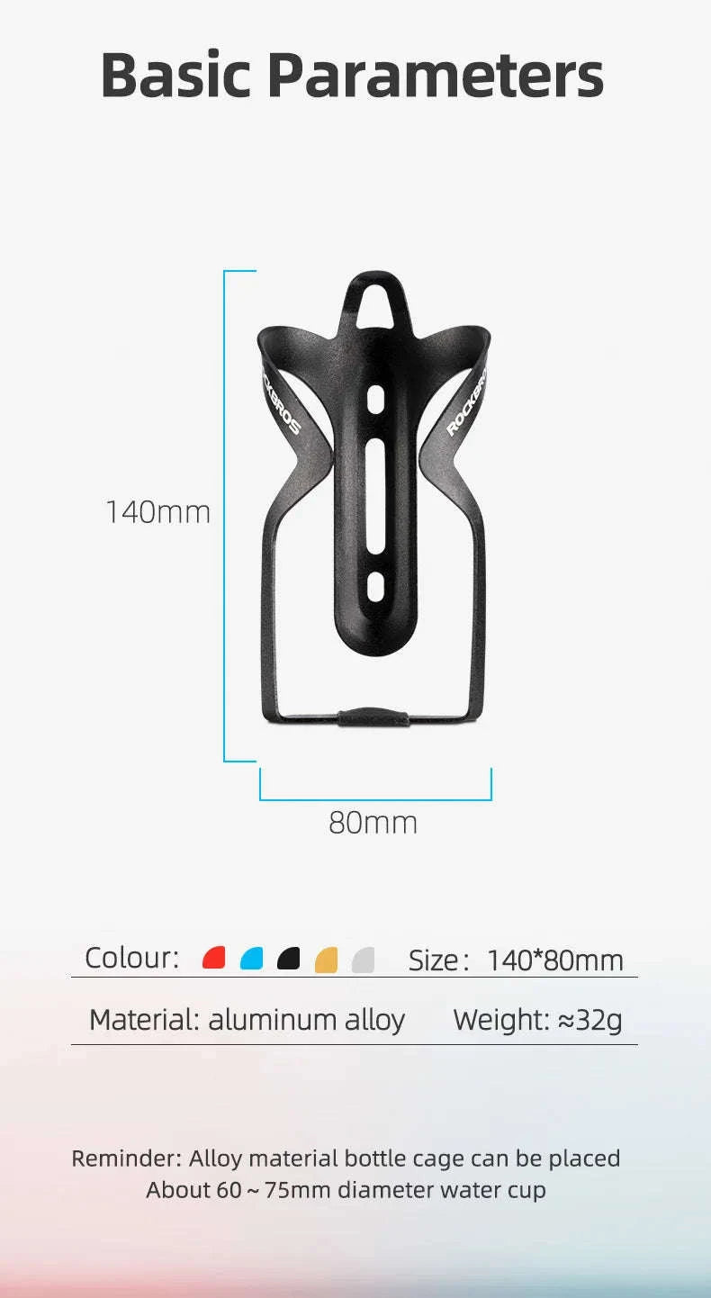 Aluminum Bike Bottle Holder Ultralight 32g Cycling Cage-2019-11BBK