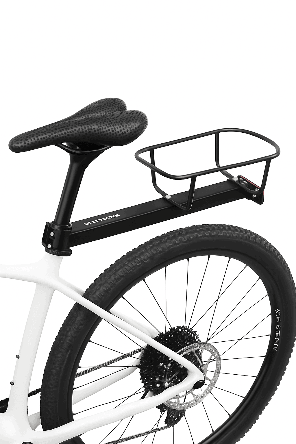Aluminum Bike Rear Rack Carrier Shelf for Extra Storage on Rides-H310