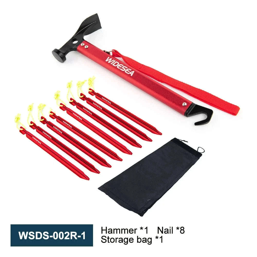 Aluminum Camping Nail Hammer-WSDC-002R