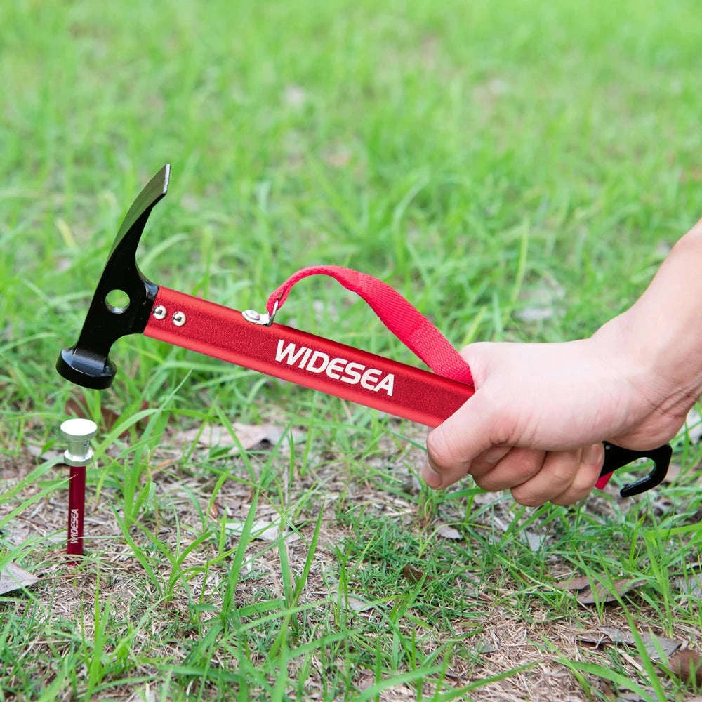 Aluminum Camping Nail Hammer-WSDC-002R