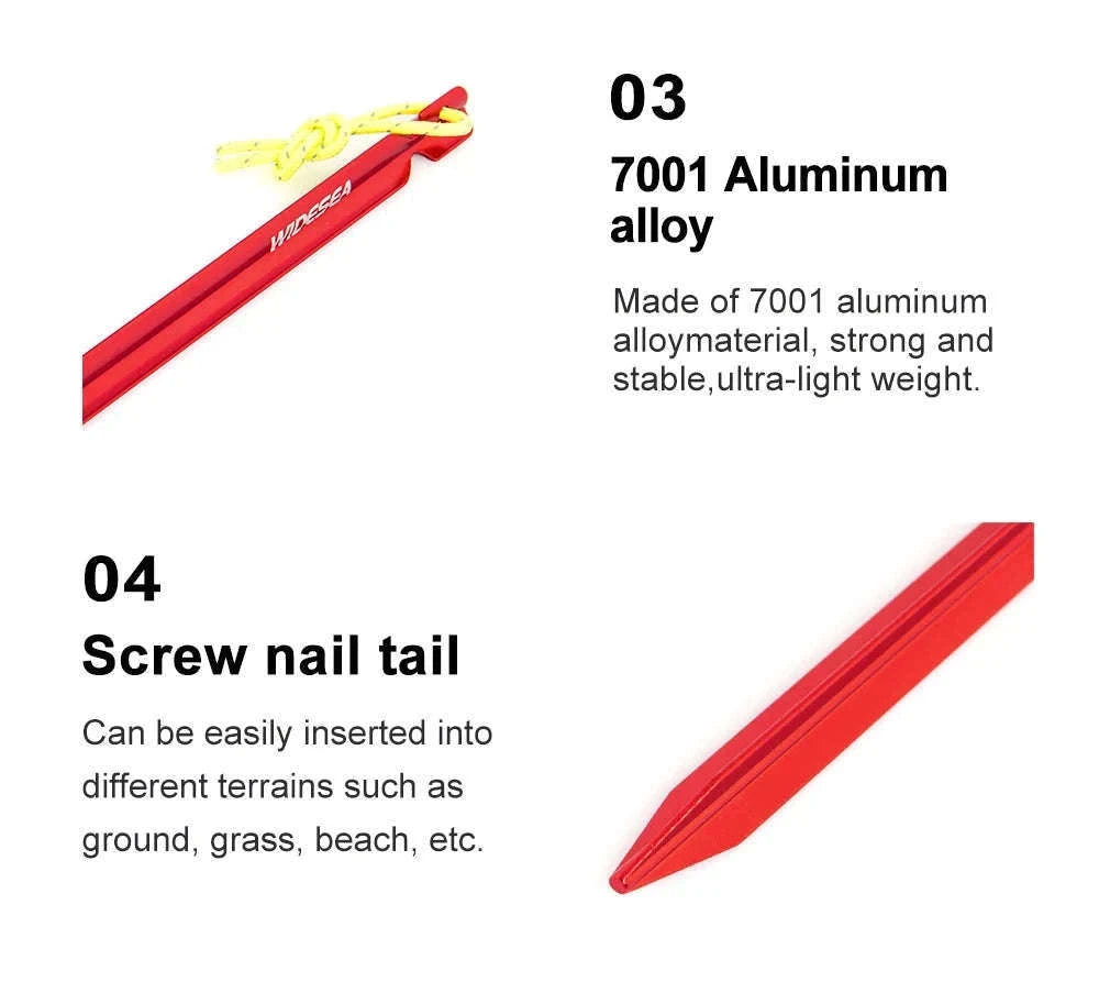 Aluminum Camping Nail Hammer-WSDC-002R