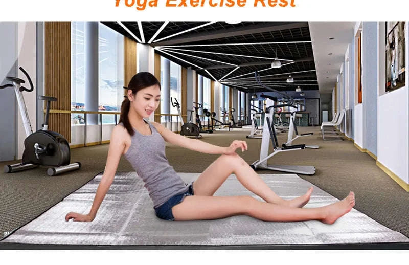 Aluminum Foil Moisture‑Proof Camping Pad-200 x 200cm