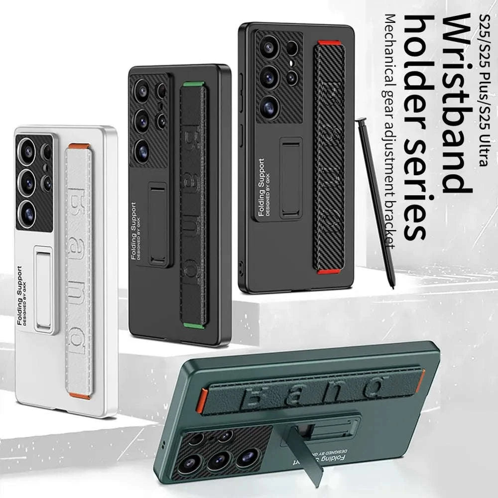 Aluminum Metal Magnetic Case for Samsung Galaxy S25 Ultra & S24 Ultra-Black / aluminum / Galaxy S24 Ultra