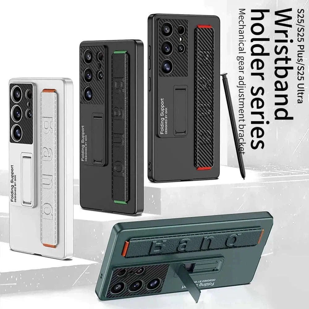 Aluminum Metal Magnetic Case for Samsung Galaxy S25 Ultra & S24 Ultra-Black / aluminum / Galaxy S24 Ultra