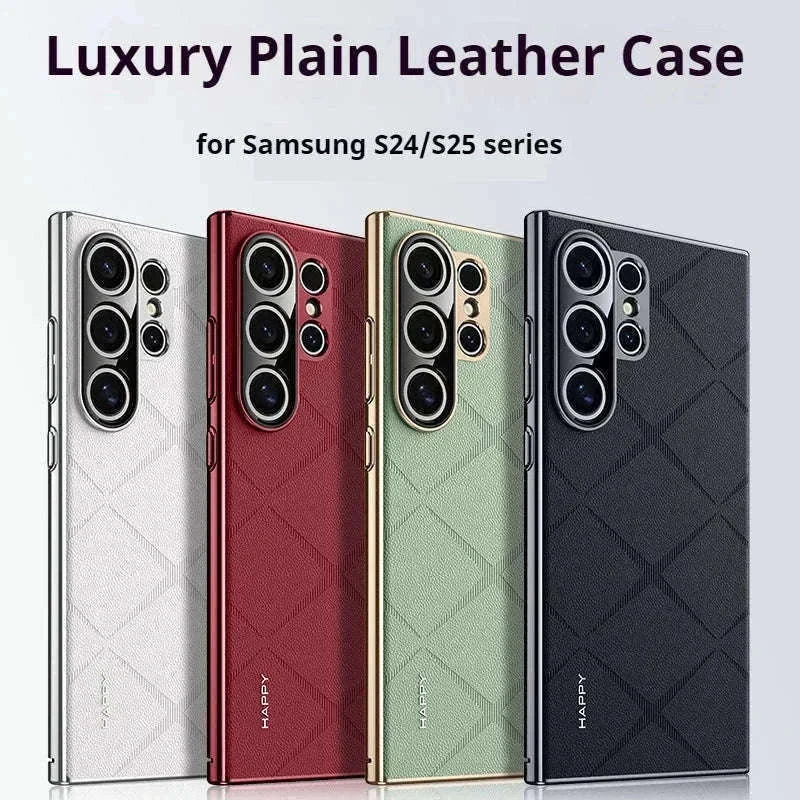 Aluminum Metal Magnetic Case for Samsung Galaxy S25 Ultra & S24 Ultra-Black / aluminum / Galaxy S24 Ultra