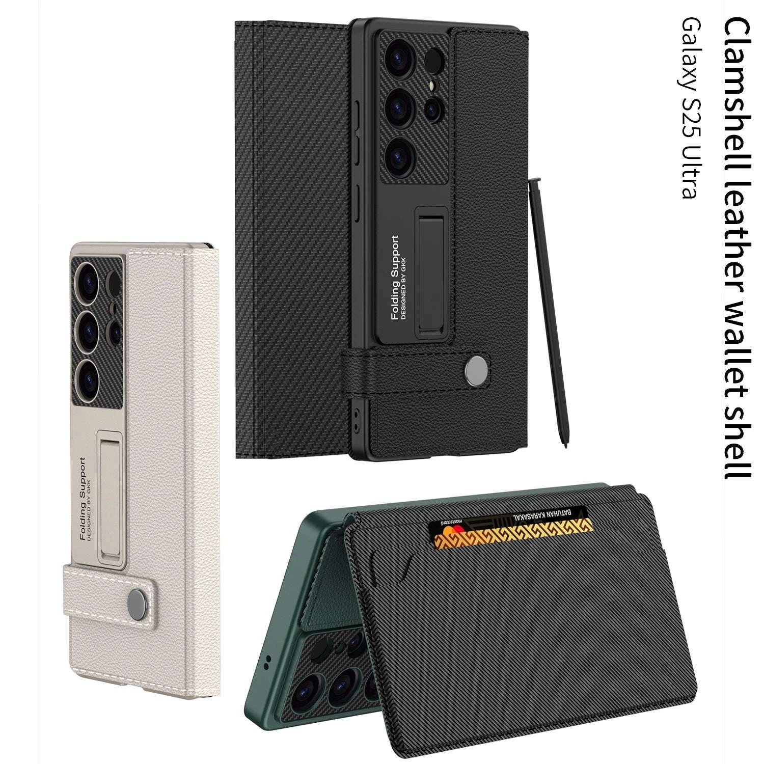 Aluminum Metal Magnetic Case for Samsung Galaxy S25 Ultra & S24 Ultra-Black / aluminum / Galaxy S24 Ultra