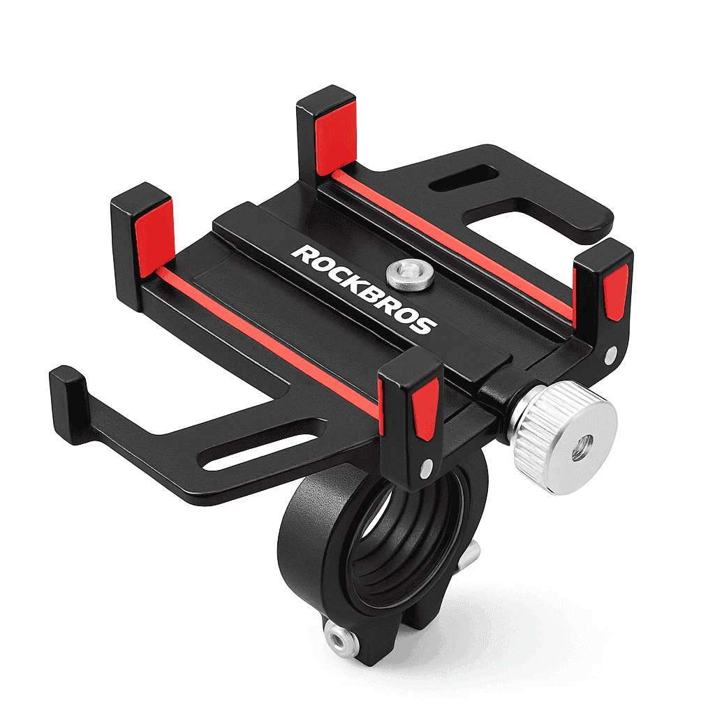 Aluminum Motorcycle Phone Mount with Secure 5-Claw Grip-699-BR