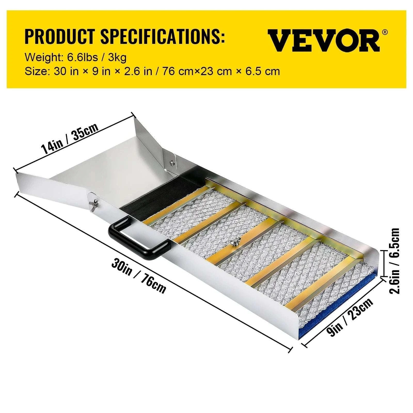 Aluminum Sluice Box Kit with Pocket Scale for Gold Prospecting-50Inch / france