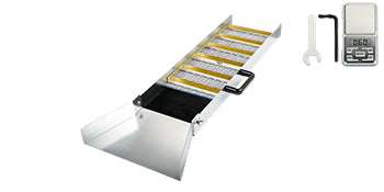 Aluminum Sluice Box Kit with Pocket Scale for Gold Prospecting-50Inch / france