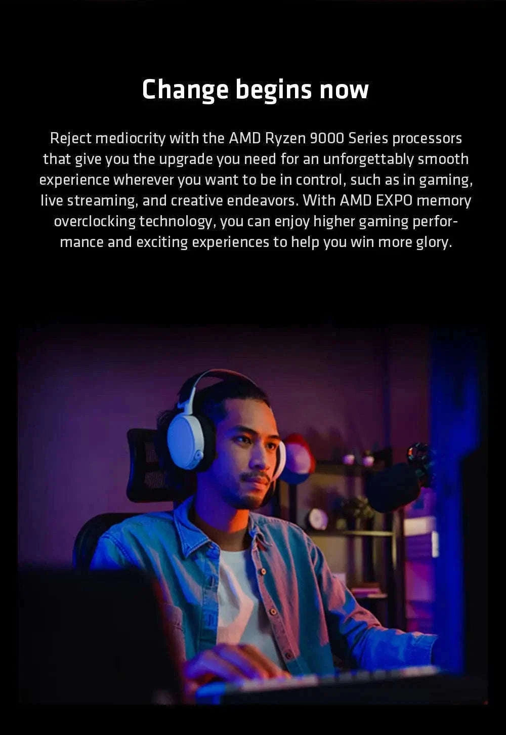 AMD Ryzen 5 9600X Desktop Processor for Gaming and Work-france