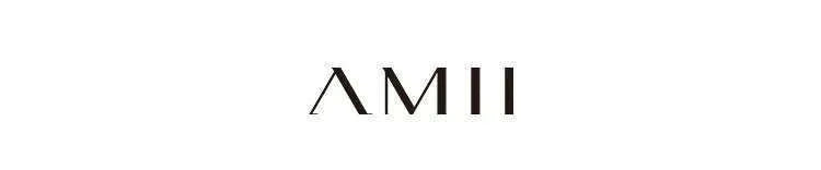 AMII Women’s Wool Turtleneck Sweater Loose Fit Seamless Knit-black / M
