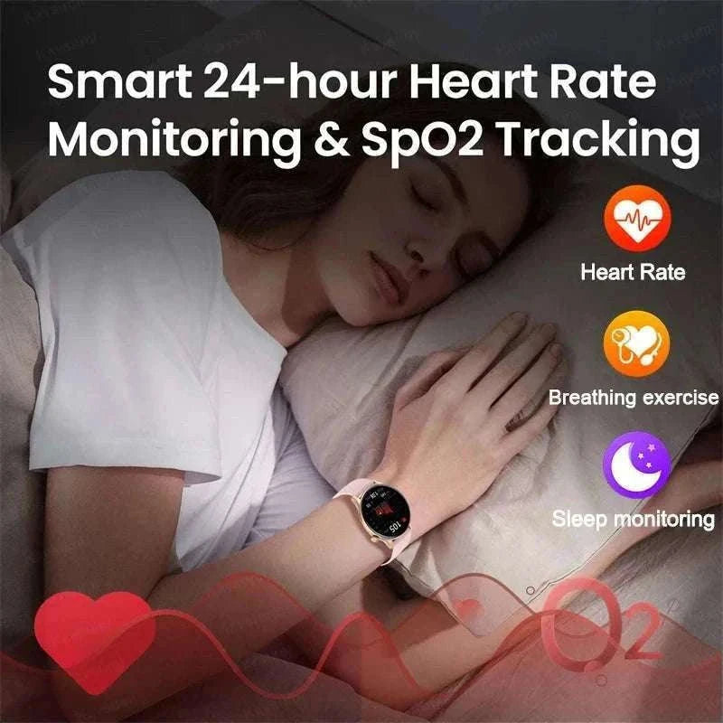 AMOLED Smart Watch with Bluetooth Calling & Fitness Tracking-Gold / Original AMOLED / China Mainland