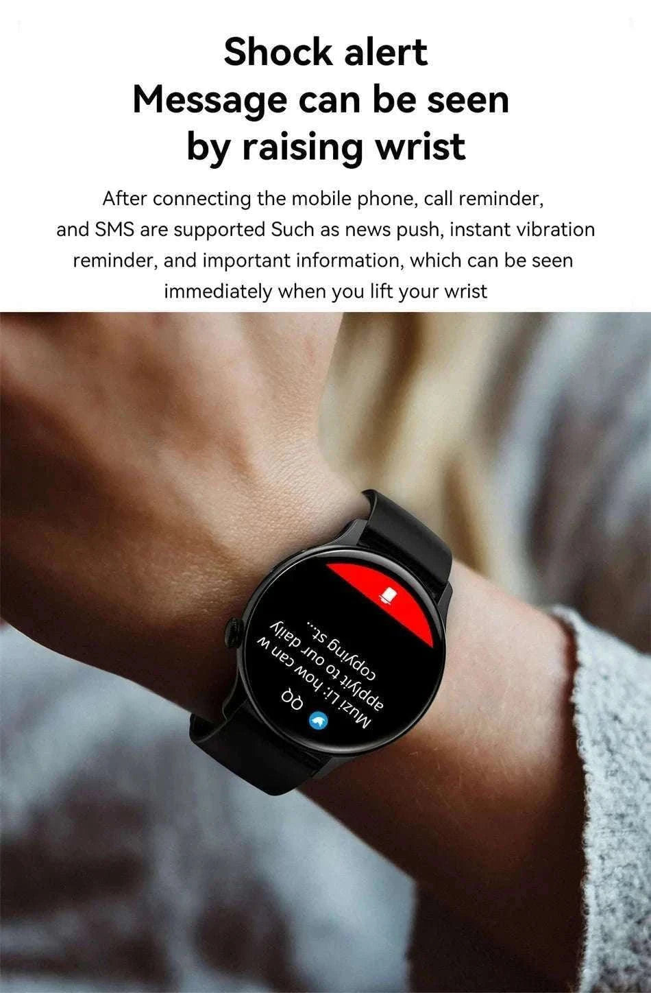 AMOLED Smart Watch with Bluetooth Calling & Fitness Tracking-Gold / Original AMOLED / China Mainland