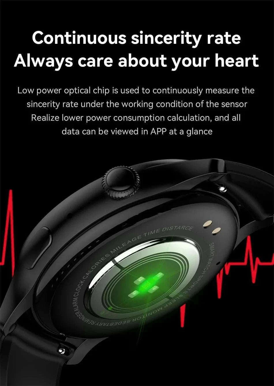 AMOLED Smart Watch with Bluetooth Calling & Fitness Tracking-Gold / Original AMOLED / China Mainland