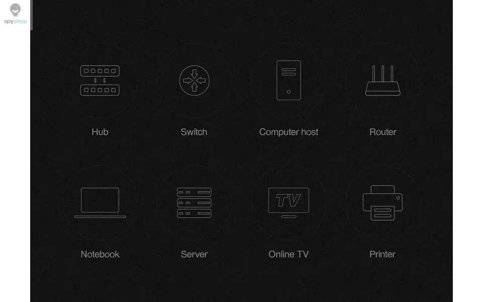 AMPCOM CAT6 RJ45 Connector – Gold‑Plated Plug for Reliable Ethernet Terminations-50U 2-piece / 10pcs