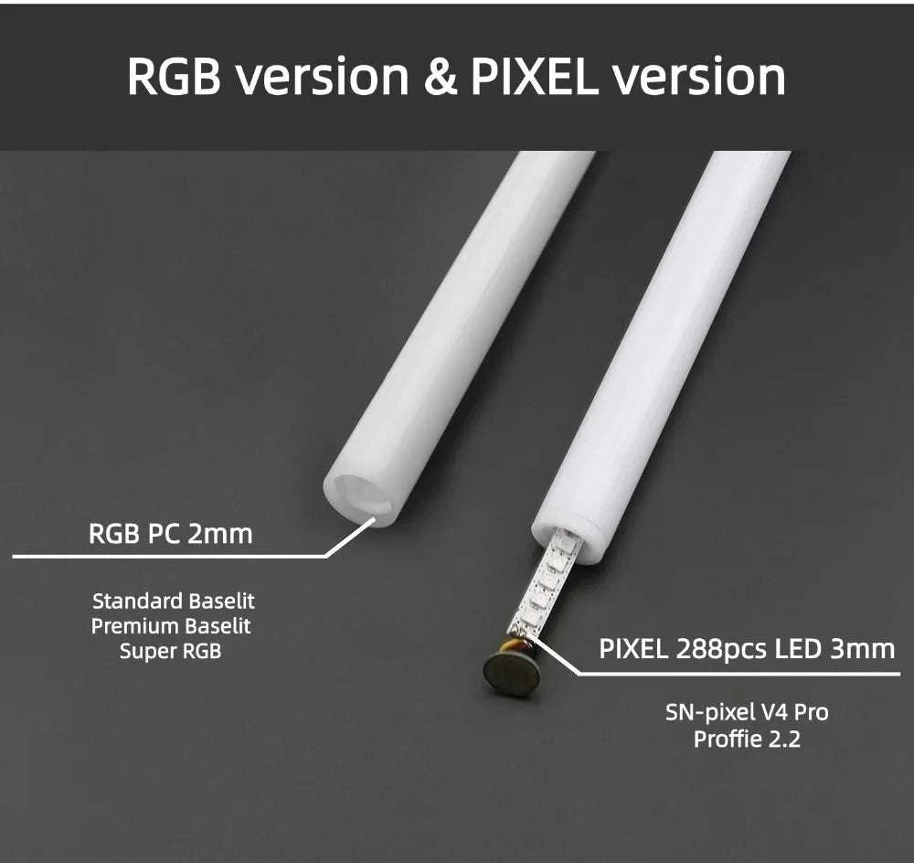 Anakin-Inspired RGB Pixel Lightsaber with Smooth Swing & Proffie Board-Anakin SE-92cm / China Mainland / Proffie 2.2